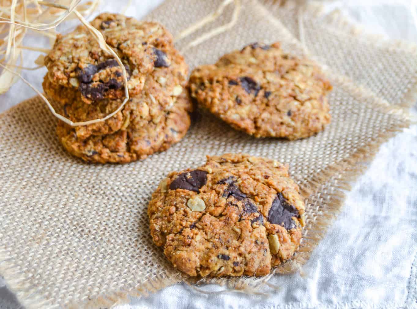 cookies vegan au beurre de cacahouètes